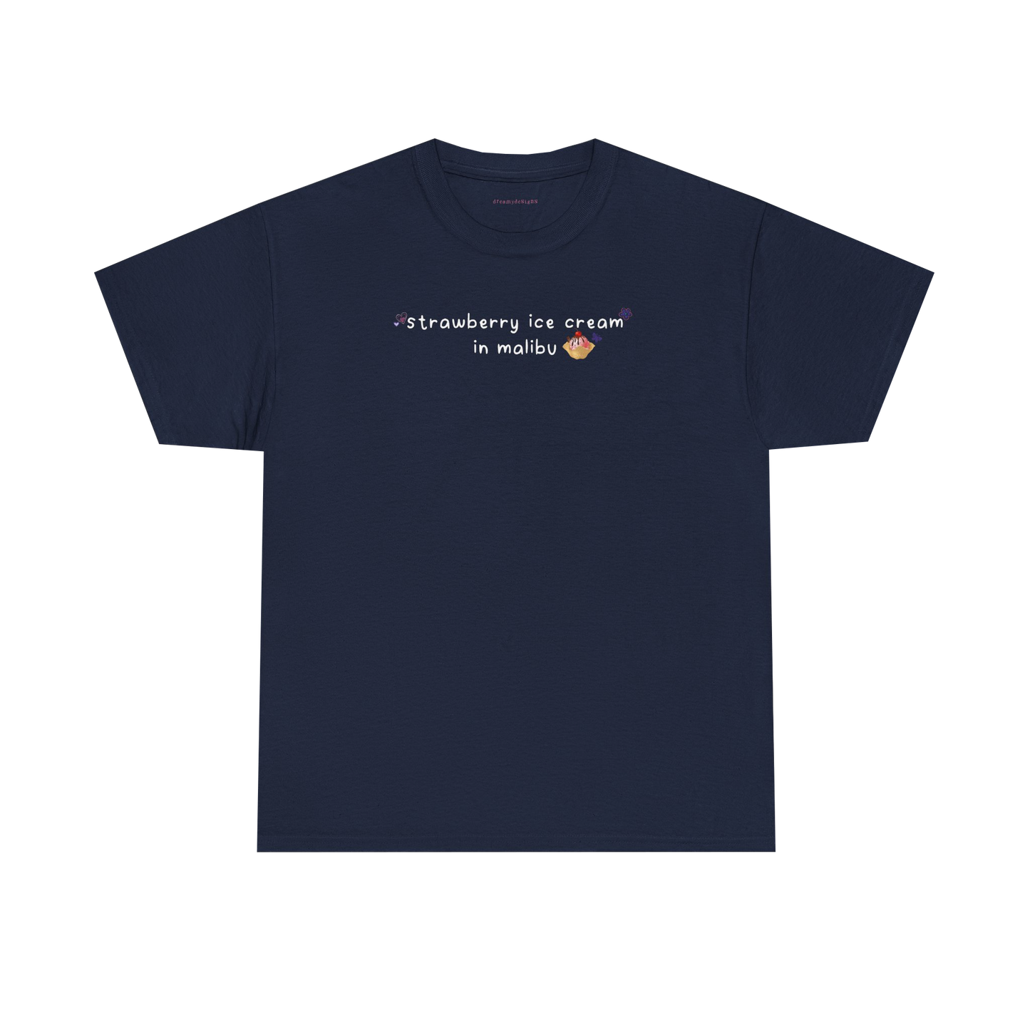 strawberry ice cream tee