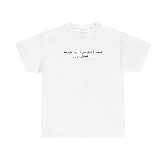 stardust & overthinking baby tee