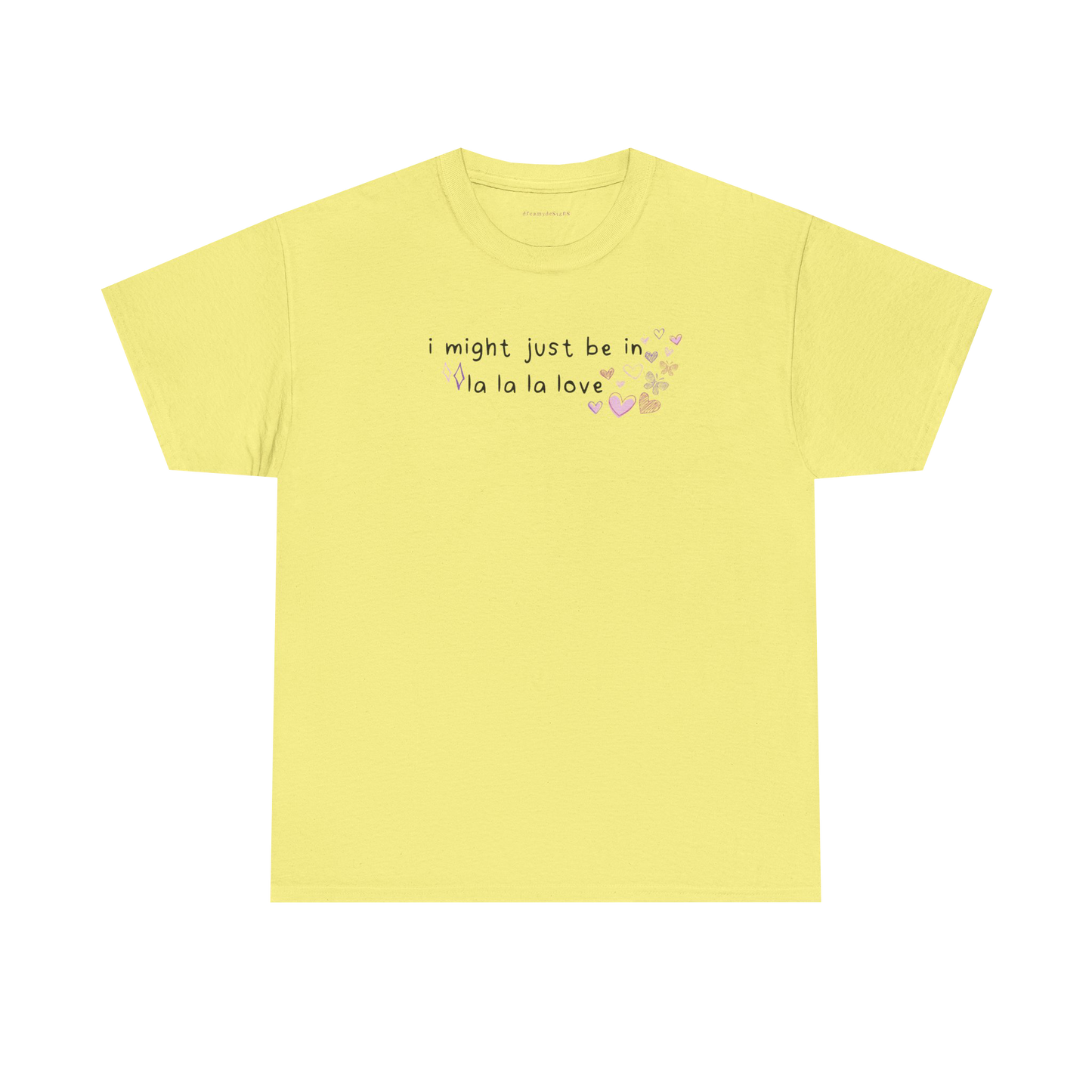 in la la la love tee