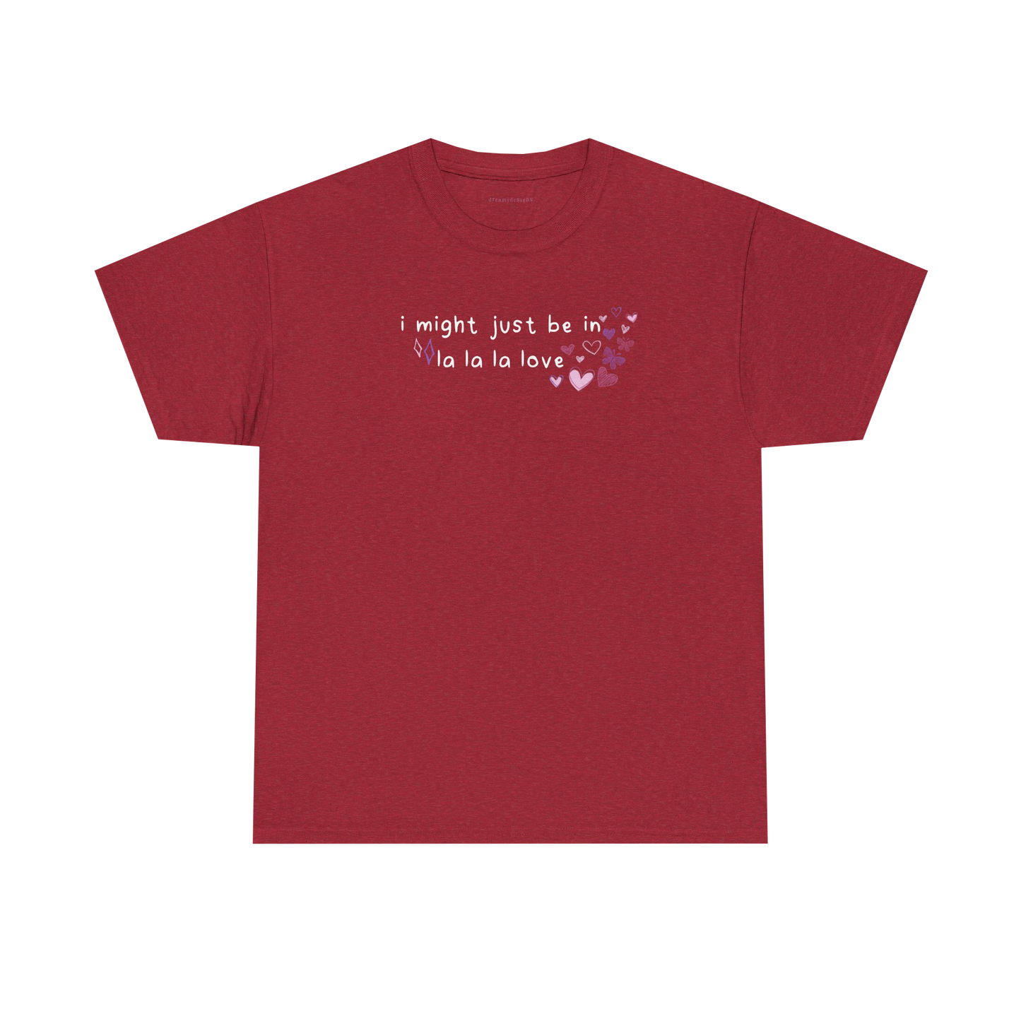 in la la la love tee