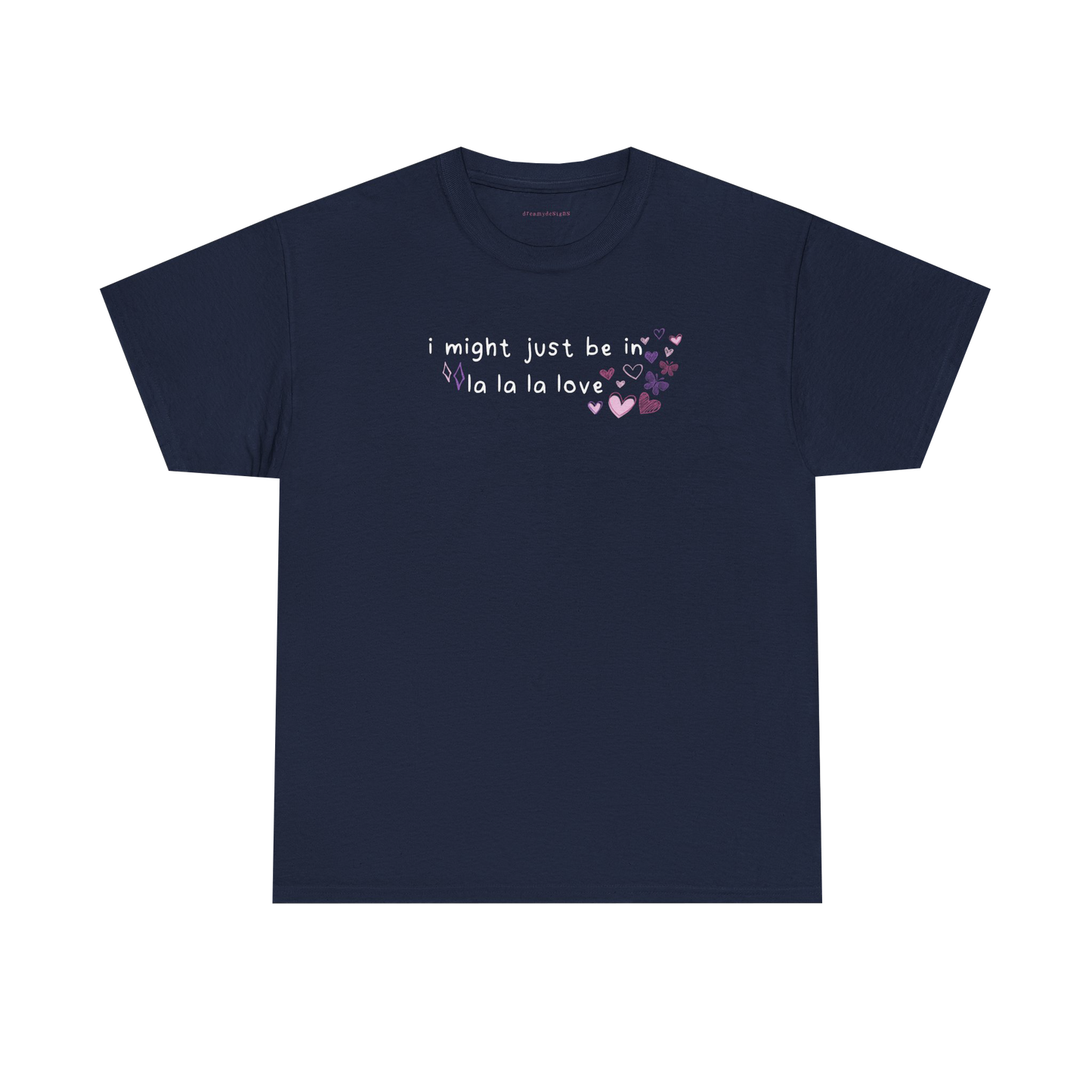 in la la la love tee