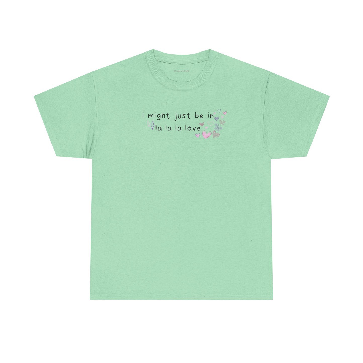 in la la la love tee