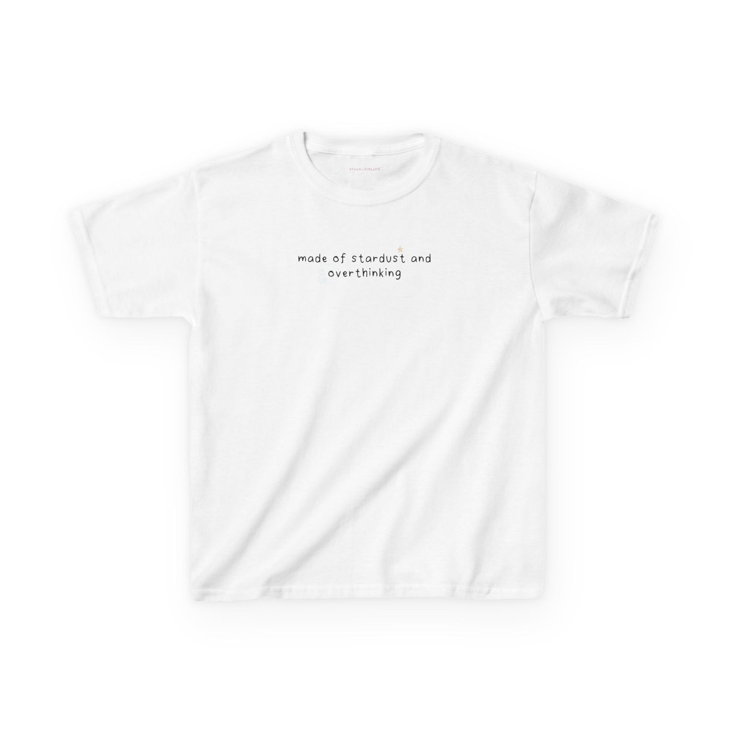 stardust & overthinking baby tee