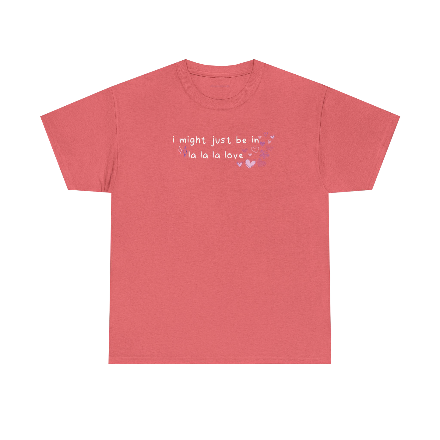 in la la la love tee