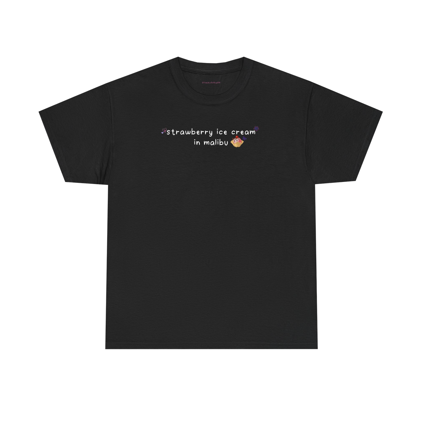 strawberry ice cream tee
