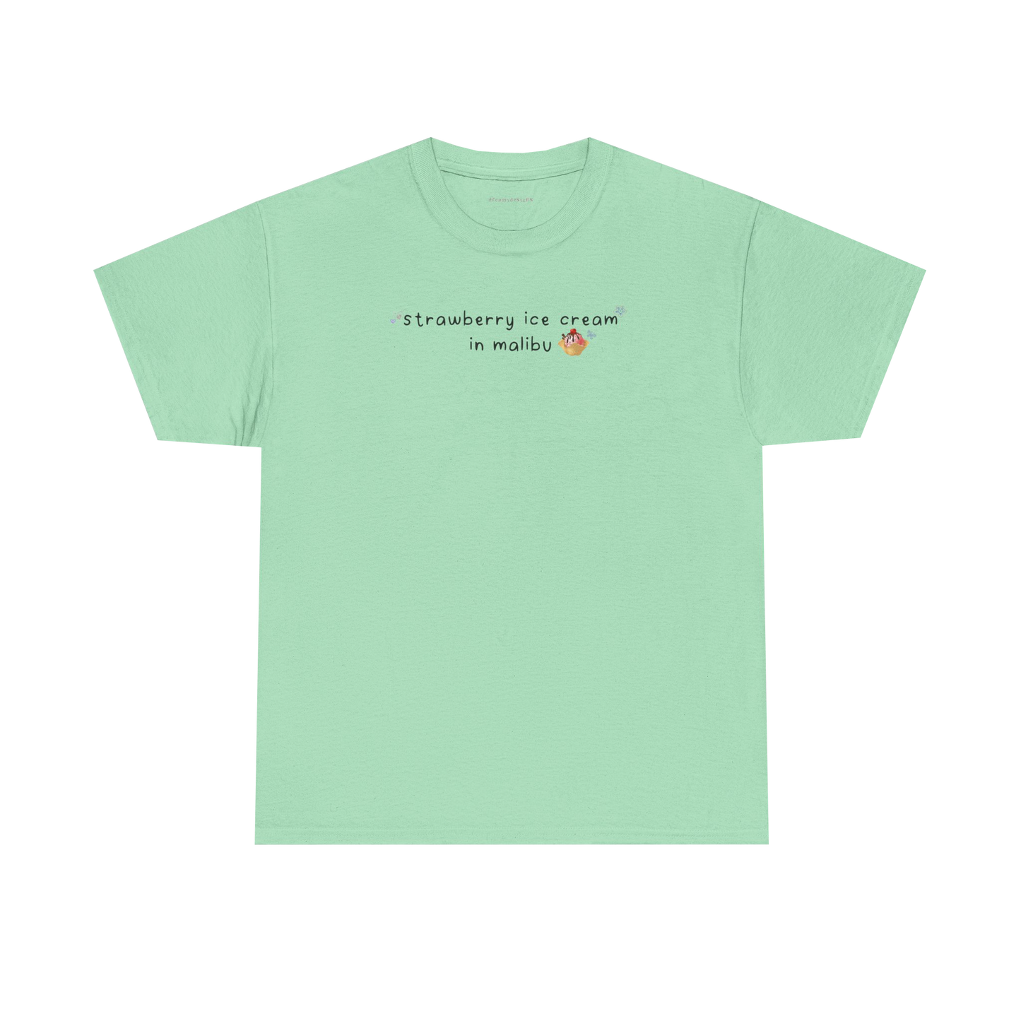 strawberry ice cream tee