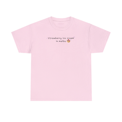 strawberry ice cream tee
