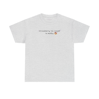strawberry ice cream tee