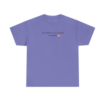 strawberry ice cream tee