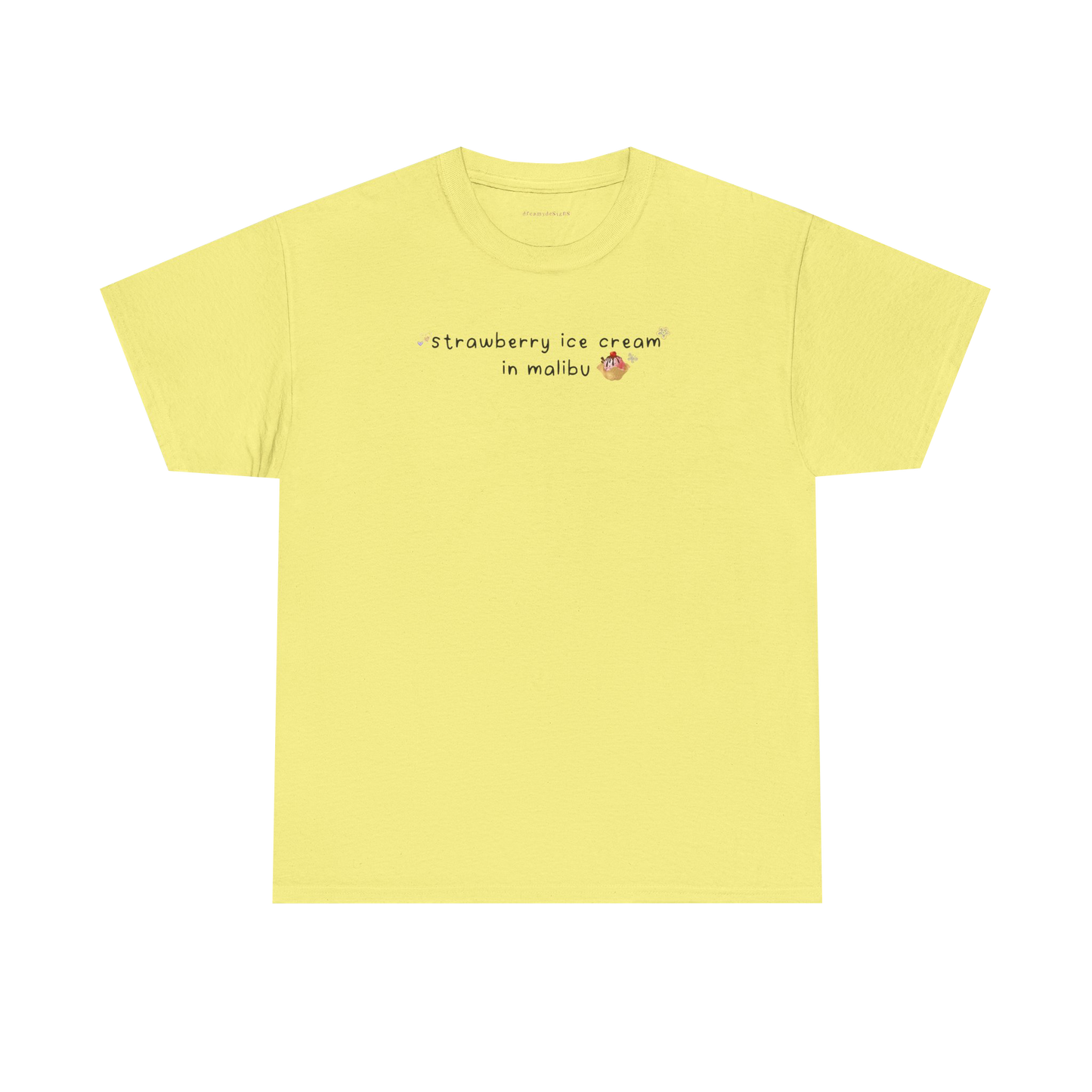 strawberry ice cream tee