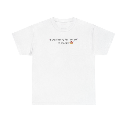 strawberry ice cream tee