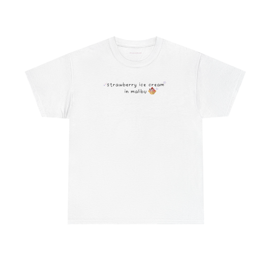 strawberry ice cream tee
