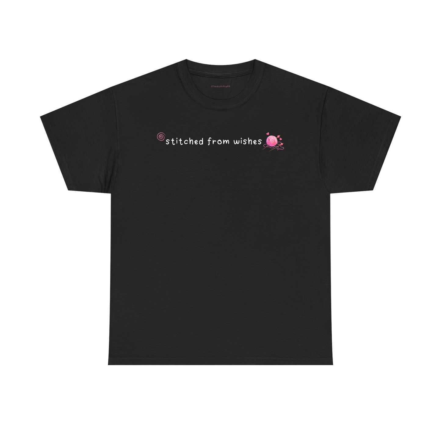 stitched from wishes baby tee