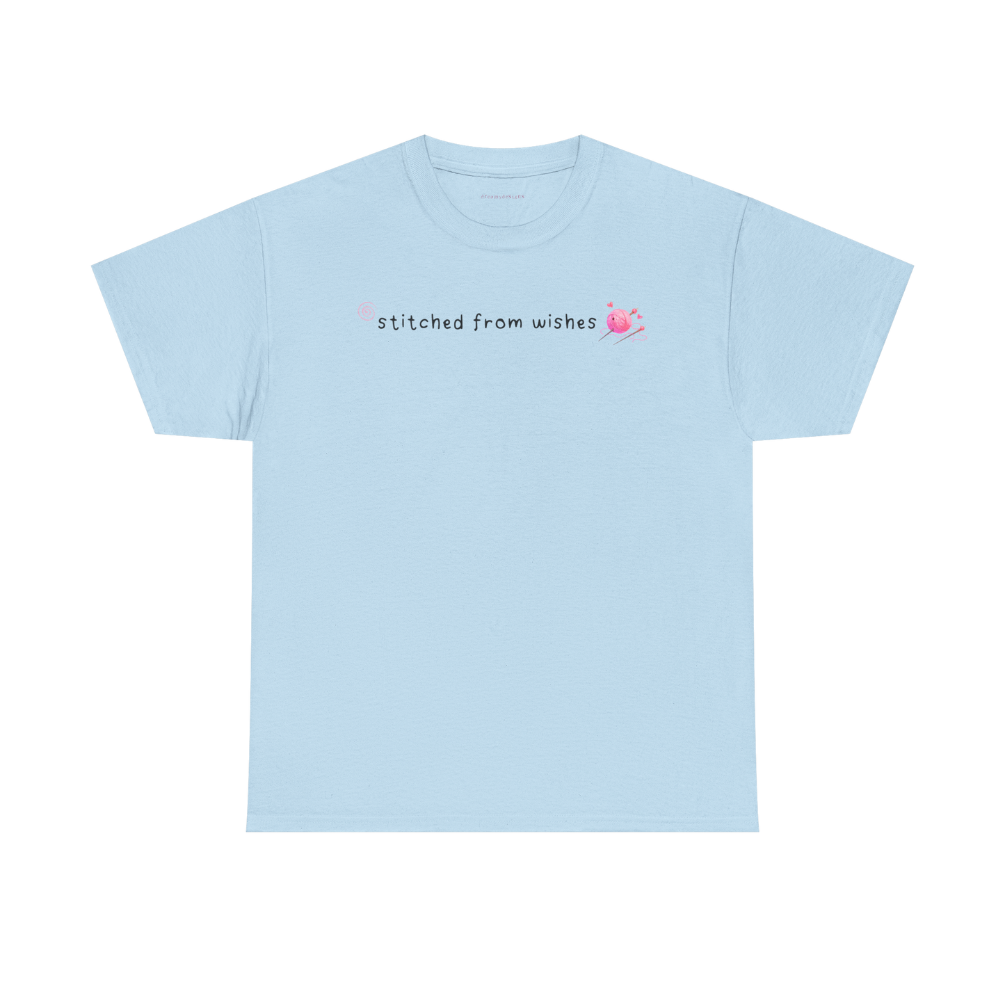 stitched from wishes baby tee