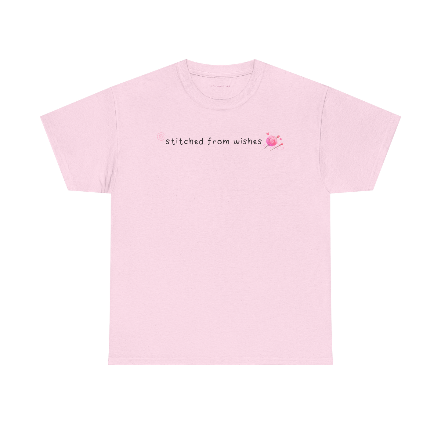 stitched from wishes baby tee