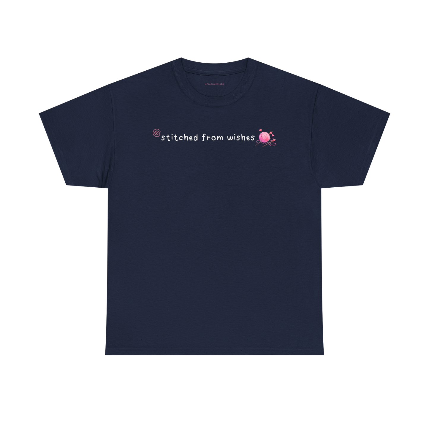 stitched from wishes baby tee
