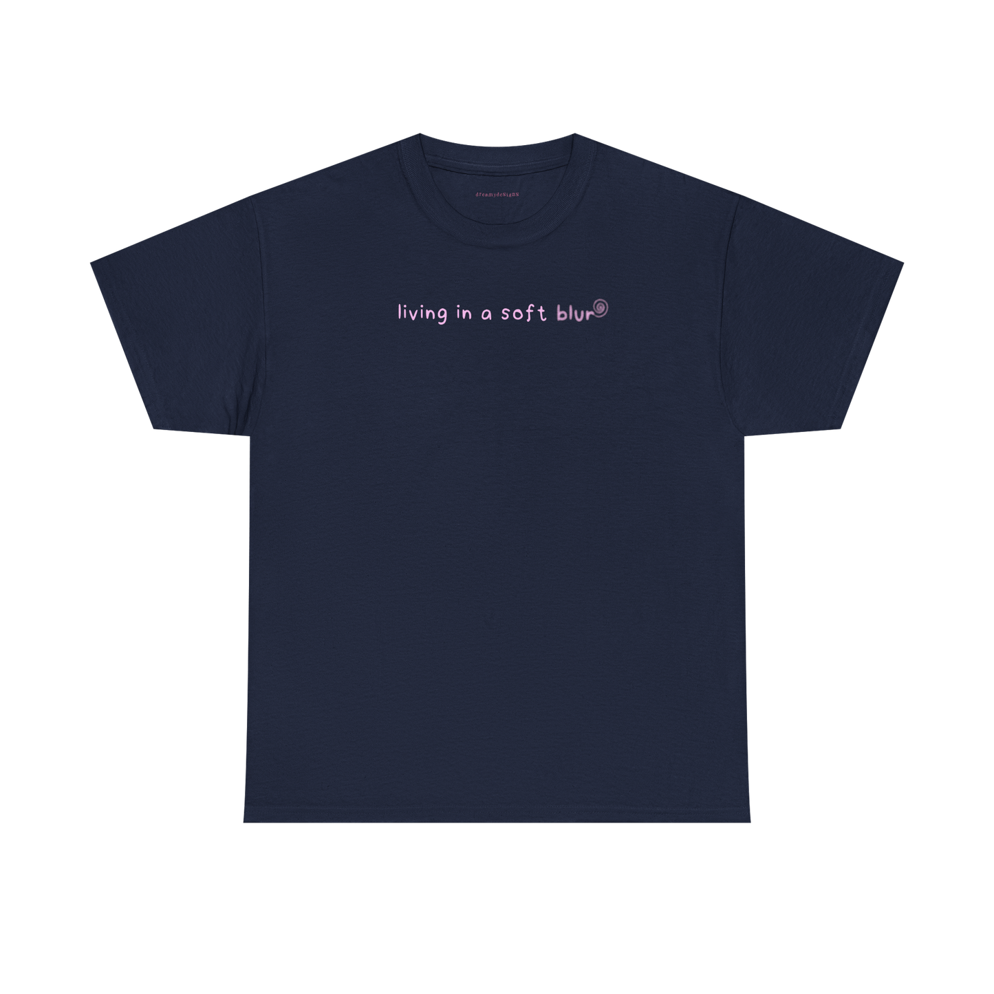 soft blur baby tee