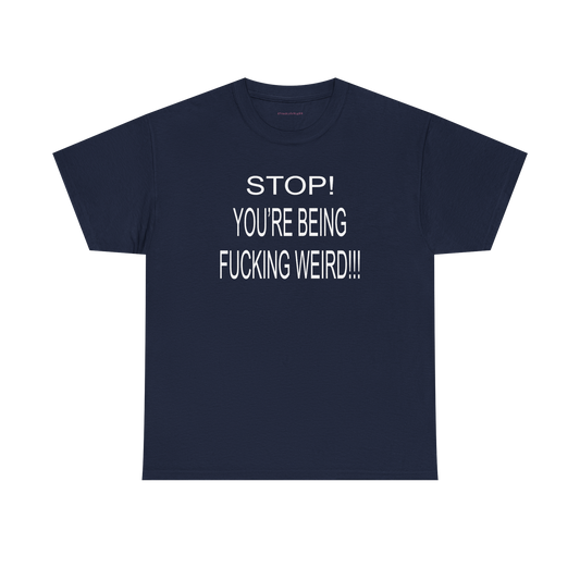 fucking weird baby tee