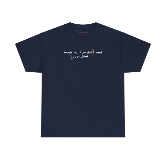 stardust & overthinking baby tee
