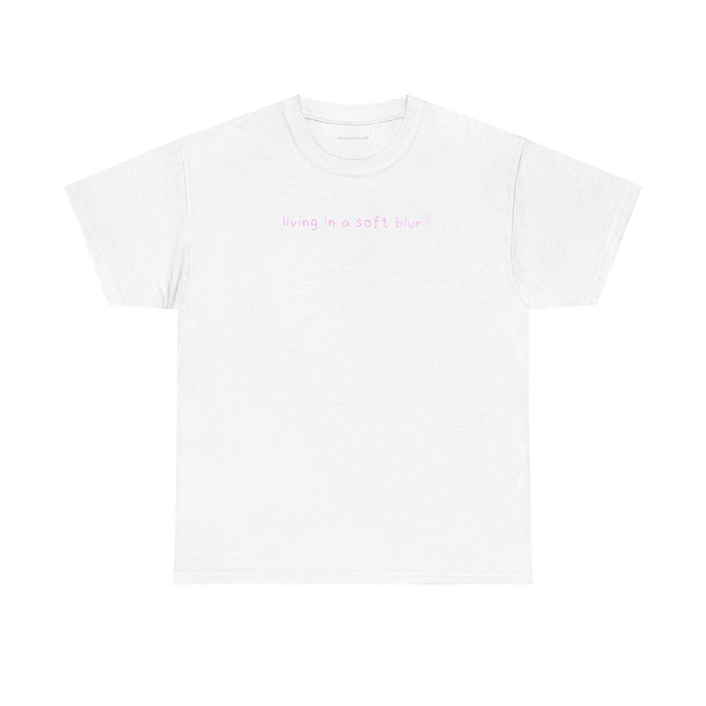 soft blur baby tee