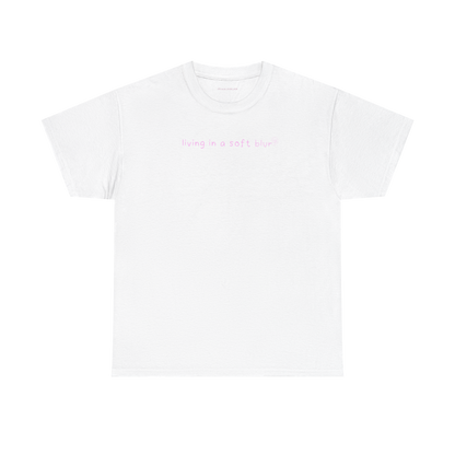 soft blur baby tee