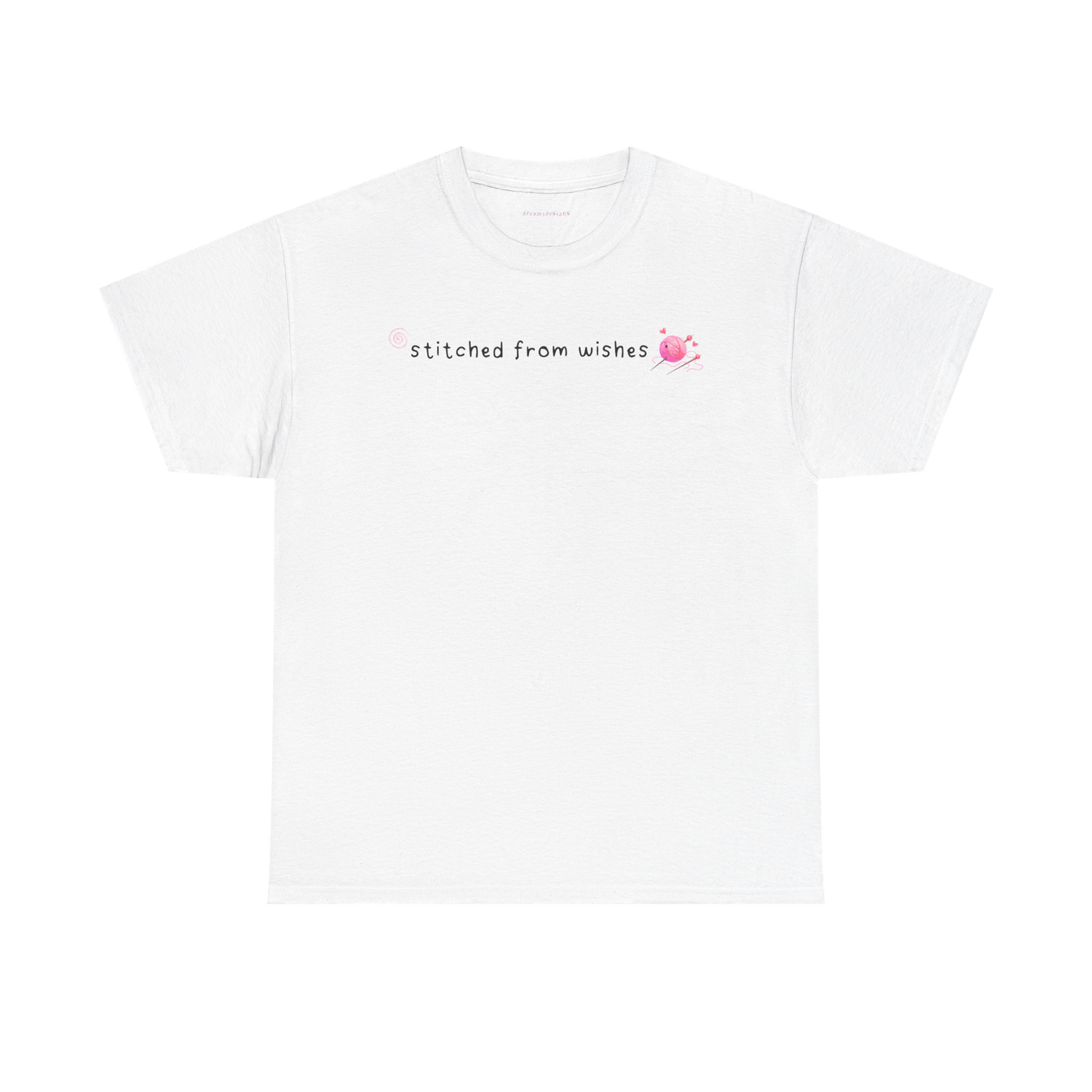 stitched from wishes baby tee