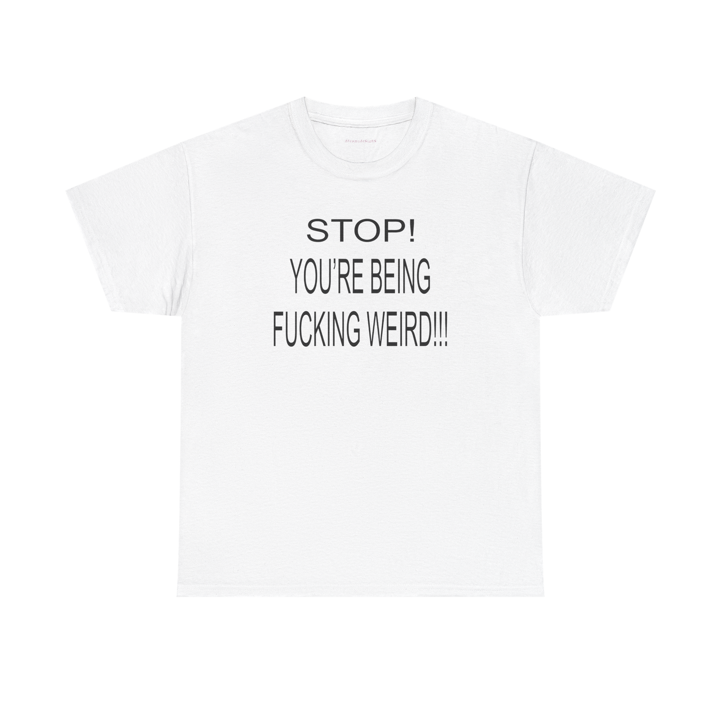 fucking weird baby tee